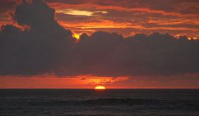 Sunset at Malpais Costa Rica